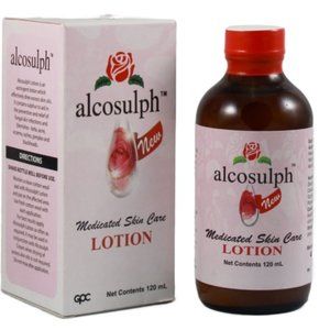 Alcosulph lotion for skin issues